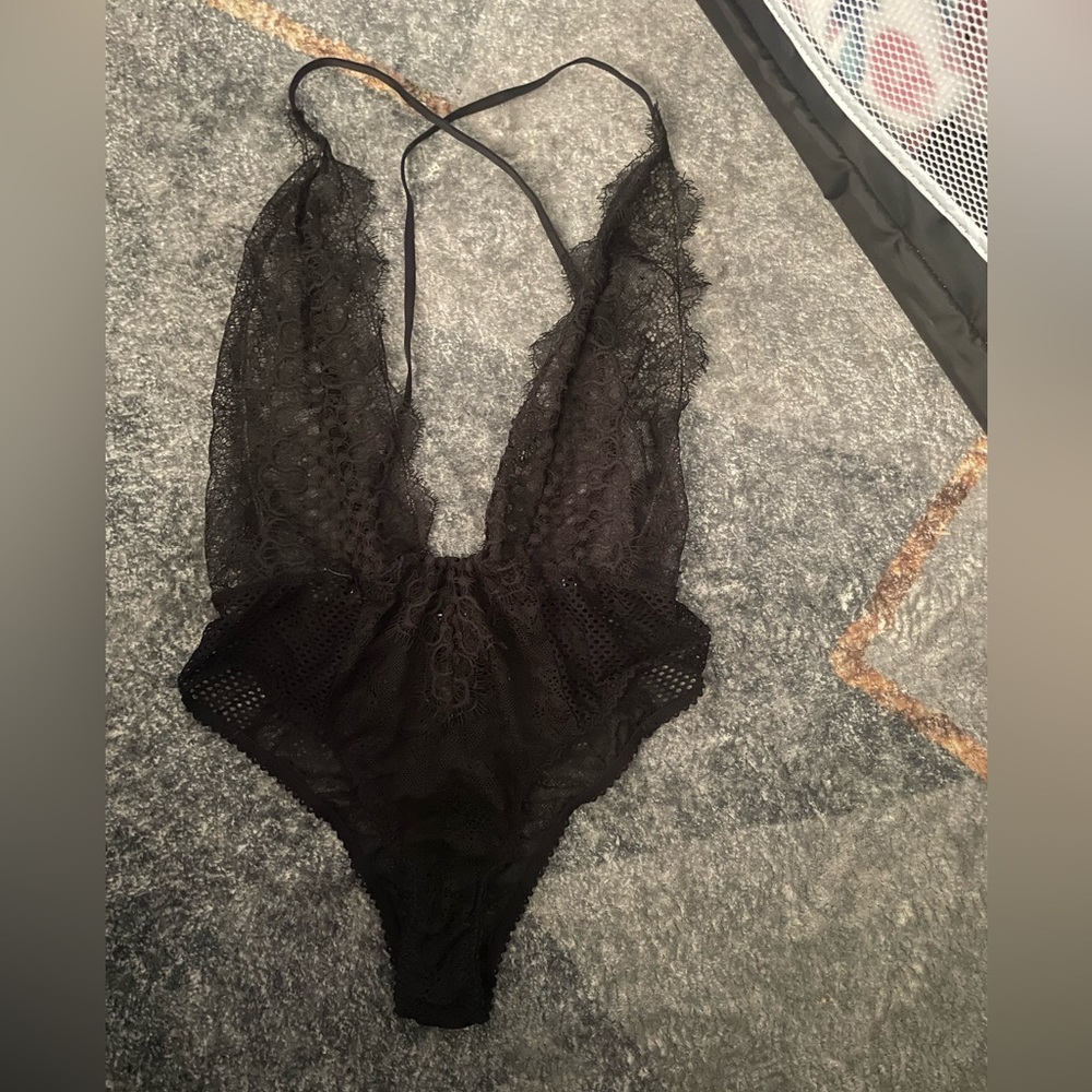 Sexy see through lace Teddy size XS